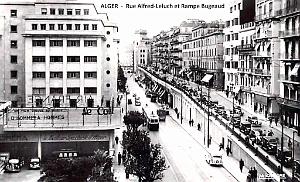 ALGER - RUE ALFRED LELUCH ET RAMPE BUGEAUD
